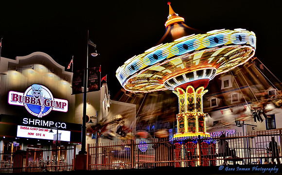 7325 - Historic Pleasure Pier Galveston Island Beach - Texas