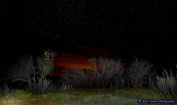 West Texas Night Sky - Flashlight