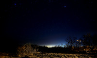 West Texas Night Sky - Windmill