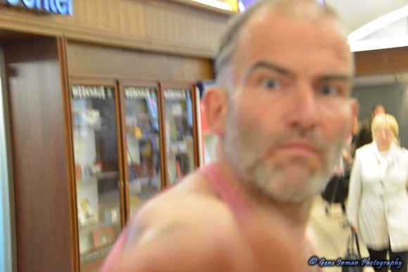 Crazy Bastard tried to grab my Nikon D800