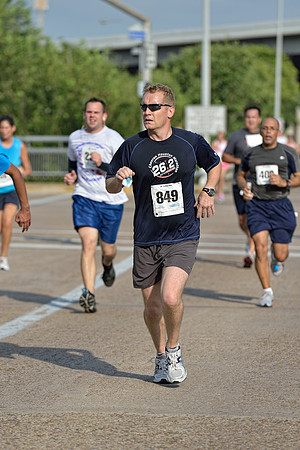8661 -Dad's Day 5k Run, Downtown Houston