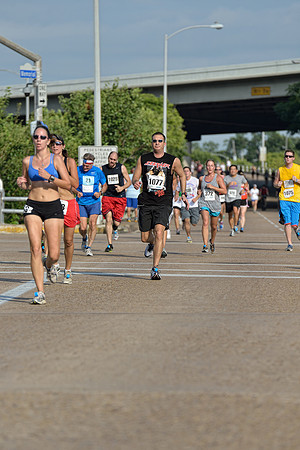 8632 -Dad's Day 5k Run, Downtown Houston
