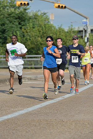 8606 -Dad's Day 5k Run, Downtown Houston