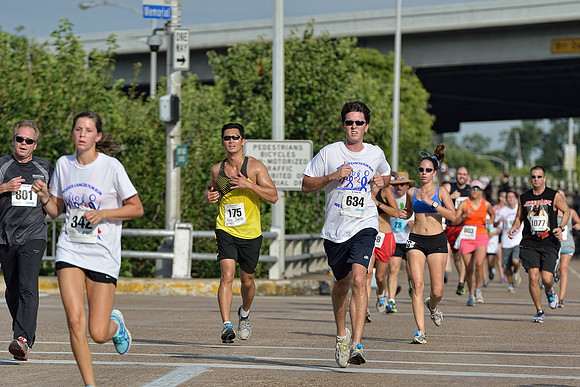 8630 -Dad's Day 5k Run, Downtown Houston
