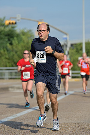 8614 -Dad's Day 5k Run, Downtown Houston