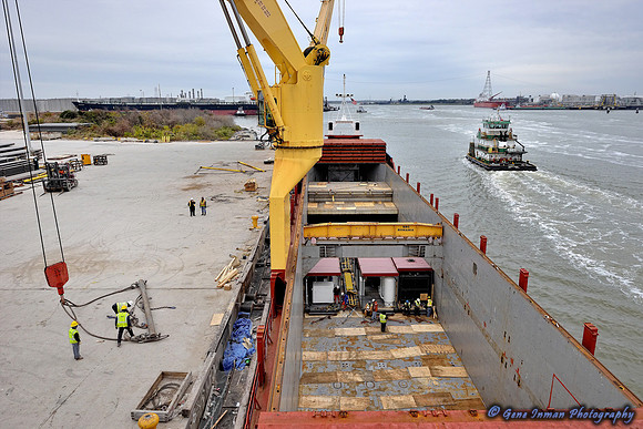 4403 - K&N Rig Load, Port of Houston, BBC Romania