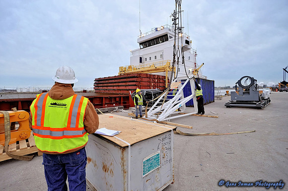 4337 - K&N Rig Load, Port of Houston, BBC Romania
