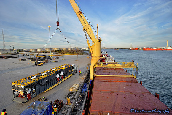 4541 - K&N Rig Load, Port of Houston, BBC Romania
