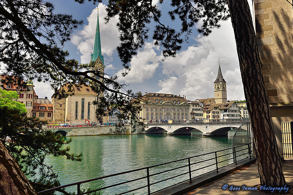 Enjoying the Shade - Zurich, Switzerland