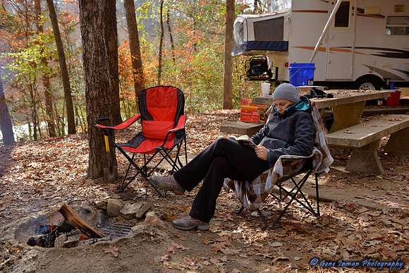 11/28/2013 - Camping at  Beaver Lake in  Broken Bow, Ok