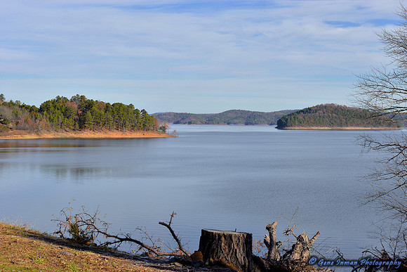 11/28/2013 - Camping at  Beaver Lake in  Broken Bow, Ok