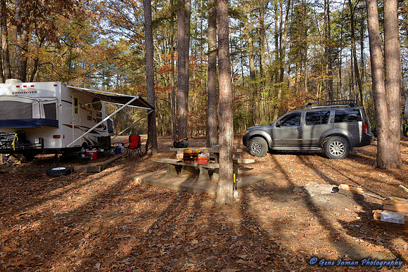 11/28/2013 - Camping at  Beaver Lake in  Broken Bow, Ok