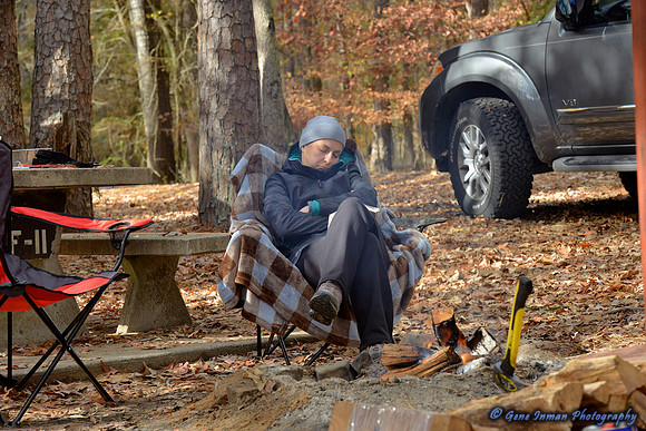 11/28/2013 - Camping at  Beaver Lake in  Broken Bow, Ok