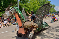 5664 - Art Car Parade in Houston, Texas.
