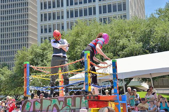 5677 - Art Car Parade in Houston, Texas.