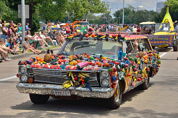 5659 - Art Car Parade in Houston, Texas.