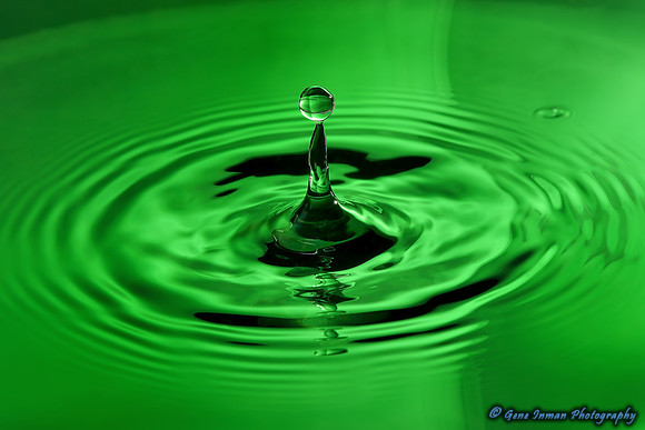 Nikon D800 test images of macro water drops, using the SB900, Pocketwizard, & Nikon105mm Macro