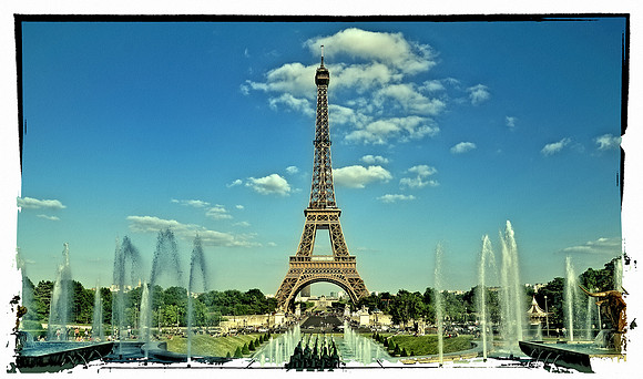 GPI_3868 Eiffel Tower, Paris, France -2009 old Photo