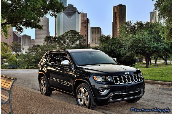 2014 Jeep Grand Cherokee - Nikon D800 - Houston Skyline - Nikon D800