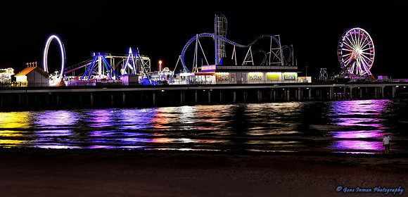 7389 - Galveston Island Beach - Texas, Pleasure Pier