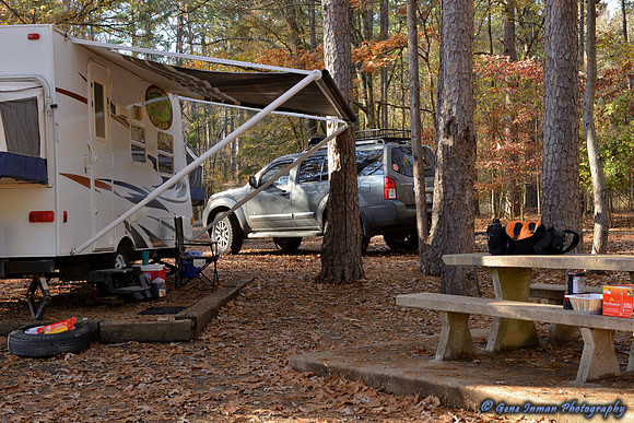 11/26/2013 - Camping at  Beaver Lake in  Broken Bow, Ok