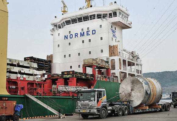 Coli Shipment - Ulsan, Korea