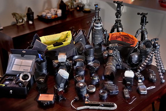 Nikon Camera Porn -  Field Gear Inventory Photo  - Date Taken: 7/30/2012