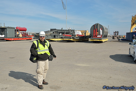 4301 - K&N Rig Load, Port of Houston, BBC Romania
