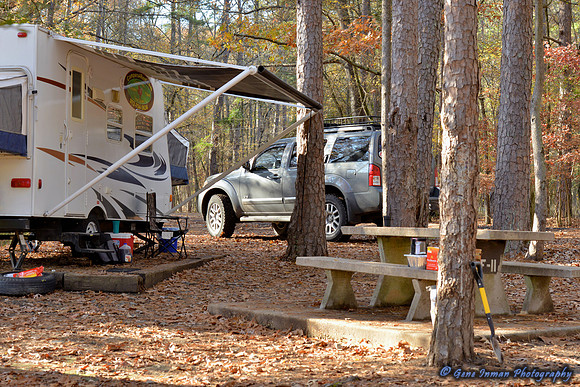 11/26/2013 - Camping at  Beaver Lake in  Broken Bow, Ok