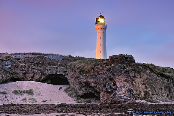 Lighthouse from Beach , Lossiemouth - GPI_6819.NEF