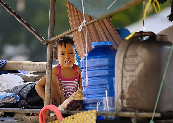Boat Girl - Mekong Delta, Vietnam