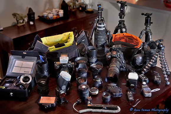 Nikon Camera Porn -  Field Gear Inventory Photo  - Date Taken: 7/30/2012